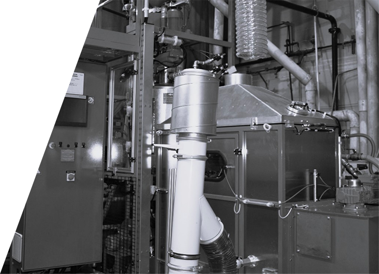 Industrial heat treatment equipment in the BRP Spruce Pine foundry